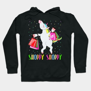 Unicorn Shoppy Funny Shoppy Unicorn Hoodie